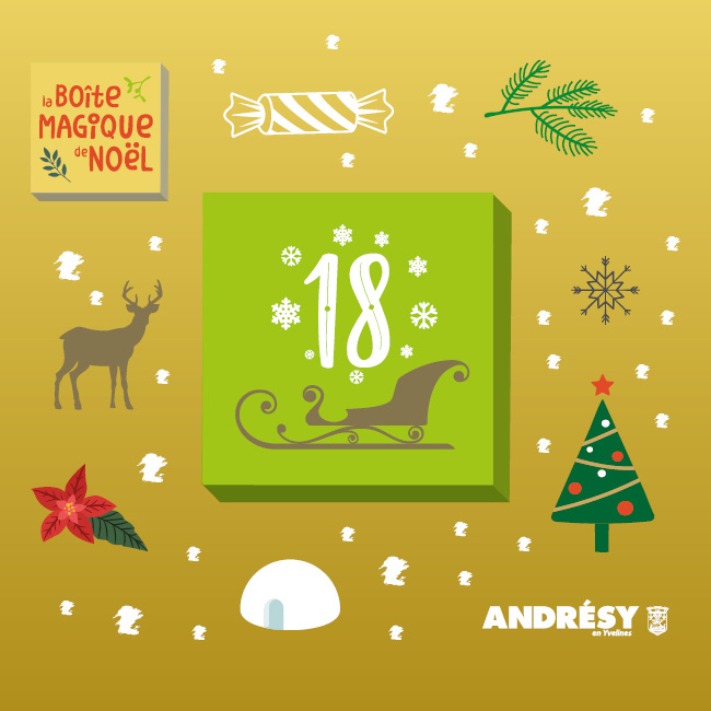 Ma Boîte magique de Noël : je fabrique mon tableau de Noël | Ville d