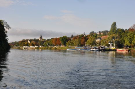 Andrésy, vue depuis la Seine