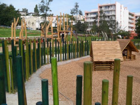 Aire de jeux du parc de la Côte Verte à Andrésy