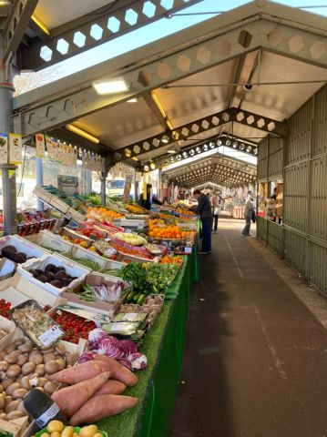 Le marché de la ville d'Andrésy
